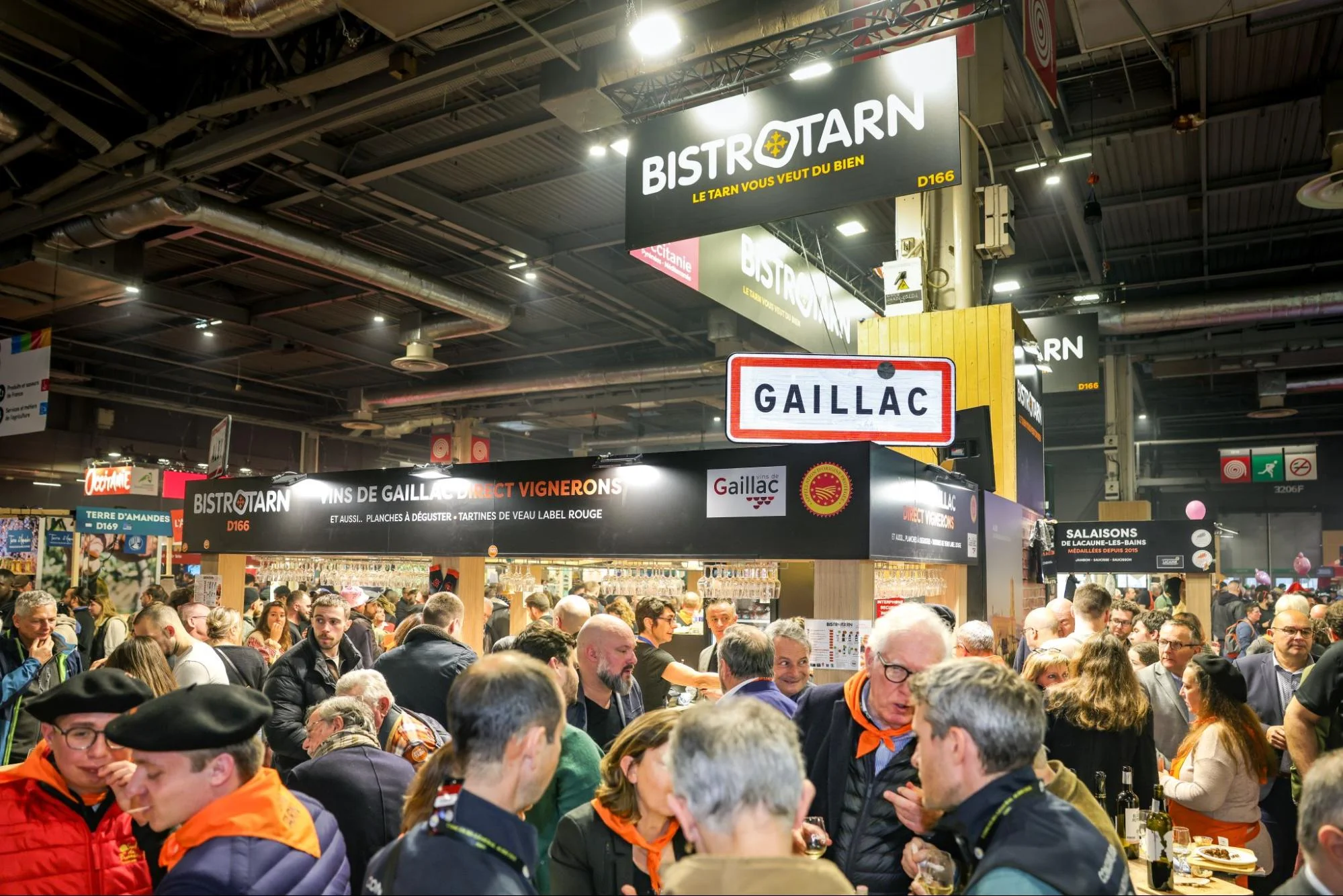 Stand "Bistrotarn" au salon de l'agriculture